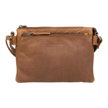 Afbeelding in Gallery-weergave laden, DSTRCT Preston Park Crossbody / Schoudertas Cognac