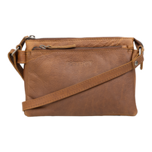 Afbeelding in Gallery-weergave laden, DSTRCT Preston Park Crossbody / Schoudertas Cognac