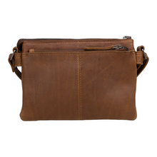 Afbeelding in Gallery-weergave laden, DSTRCT Preston Park Crossbody / Schoudertas Cognac