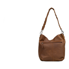 Afbeelding in Gallery-weergave laden, DSTRCT Preston Park Schoudertas buidel Cognac