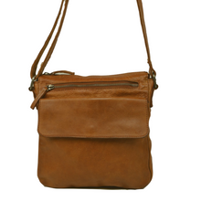 Afbeelding in Gallery-weergave laden, DSTRCT Schoudertas HARRINGTON ROAD cognac