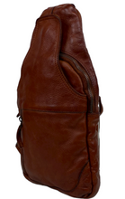 Afbeelding in Gallery-weergave laden, DSTRCT HARRINGTON ROAD Schoudertas Bodybag cognac