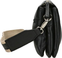 Afbeelding in Gallery-weergave laden, DSTRCT Floater Field Schoudertas Harmonica Two Straps Black