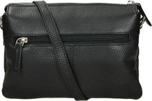 Afbeelding in Gallery-weergave laden, DSTRCT Floater Field Schoudertas Harmonica Two Straps Black