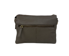 Afbeelding in Gallery-weergave laden, DSTRCT Floater Field Schoudertas Harmonica Two Straps Taupe