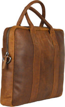 Afbeelding in Gallery-weergave laden, DSTRCT Laptoptas LIMITED 14 inch cognac