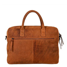 Afbeelding in Gallery-weergave laden, DSTRCT Wall Street Laptoptas 15,6 inch cognac