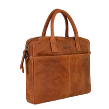 Afbeelding in Gallery-weergave laden, DSTRCT laptoptas Wall Street 15 inch cognac