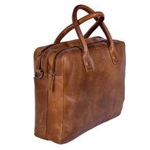 Afbeelding in Gallery-weergave laden, DSTRCT Laptoptas Fletcher Street 15,6 inch cognac