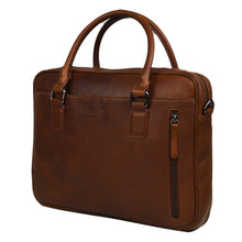 Afbeelding in Gallery-weergave laden, DSTRCT Premium Collection Laptopbag 14" cognac
