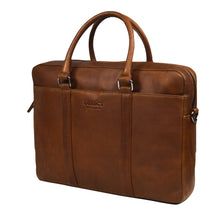 Afbeelding in Gallery-weergave laden, DSTRCT Premium Collection Laptopbag 15,6" cognac
