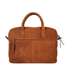 Afbeelding in Gallery-weergave laden, DSTRCT laptoptas Wall Street 15,6 inch cognac