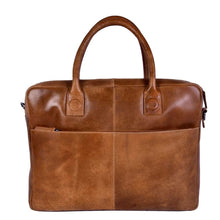 Afbeelding in Gallery-weergave laden, DSTRCT Laptoptas Fletcher Street 15,6 inch cognac