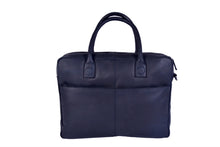 Afbeelding in Gallery-weergave laden, DSTRCT Exclusive Lederen Laptoptas 15,6 inch zwart
