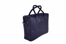 Afbeelding in Gallery-weergave laden, DSTRCT Exclusive Lederen Laptoptas 15,6 inch zwart
