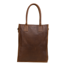 Afbeelding in Gallery-weergave laden, DSTRCT Preston Park Shopper Laptoptas 15,6 inch Cognac
