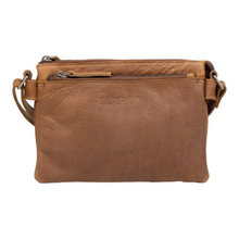 Afbeelding in Gallery-weergave laden, DSTRCT Preston Park Crossbody / Schoudertas Cognac
