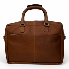 Afbeelding in Gallery-weergave laden, DSTRCT Preston Park Laptoptas 17 inch Cognac 388430.30
