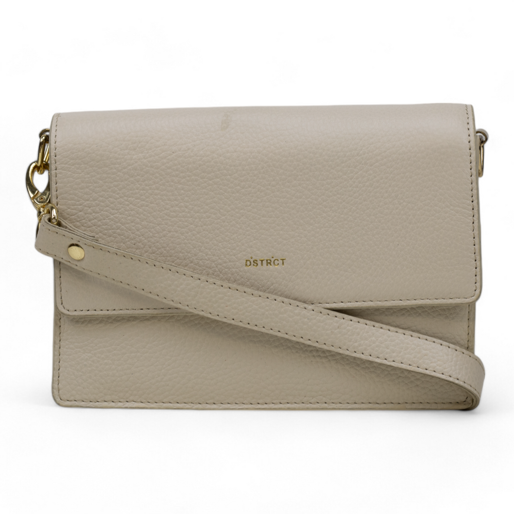 DSTRCT Floater Field Schoudertas Kleptas Beige 512630.08