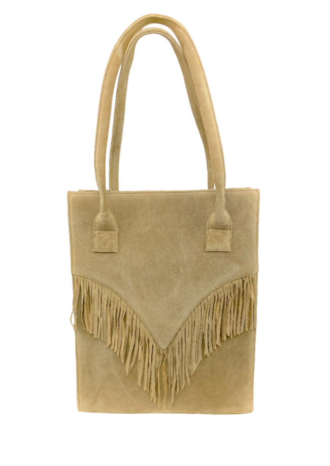 DSTRCT Portland Road Shopper Fringes Beige