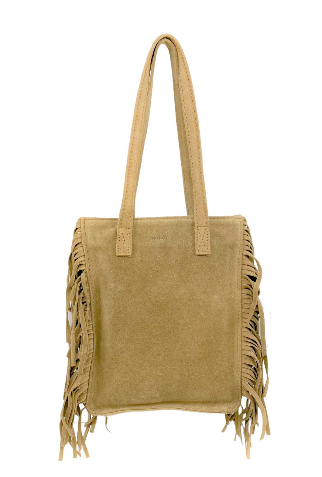 DSTRCT Schoudertas Portland Road Mini Shopper Fringles Beige