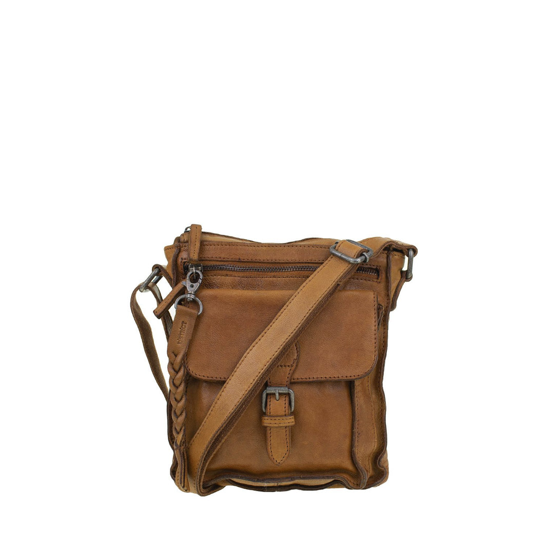 DSTRCT Schoudertas HARRINGTON ROAD Cognac