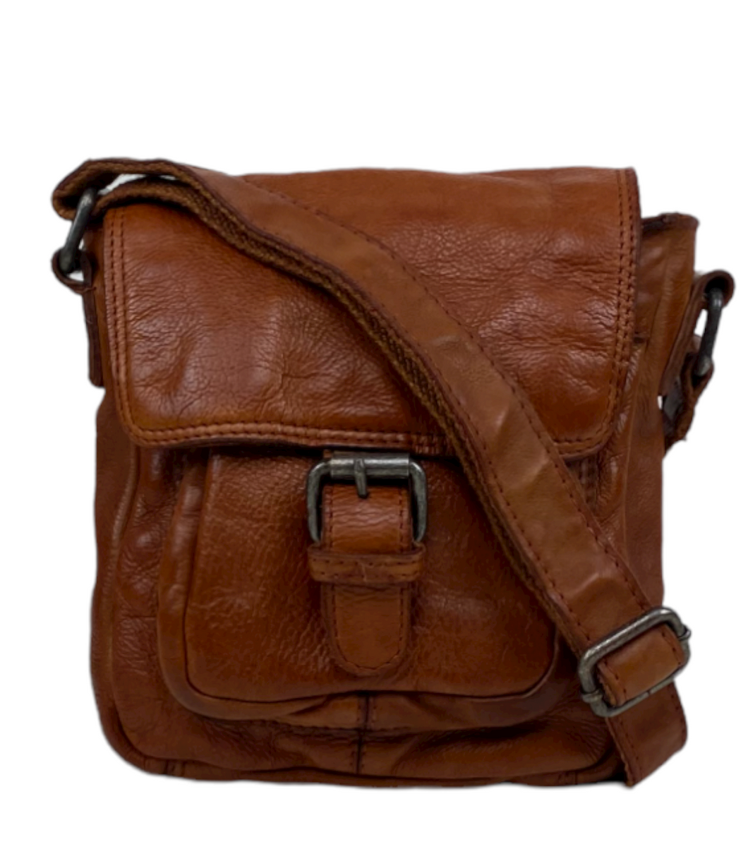 DSTRCT Schoudertas HARRINGTON ROAD cognac
