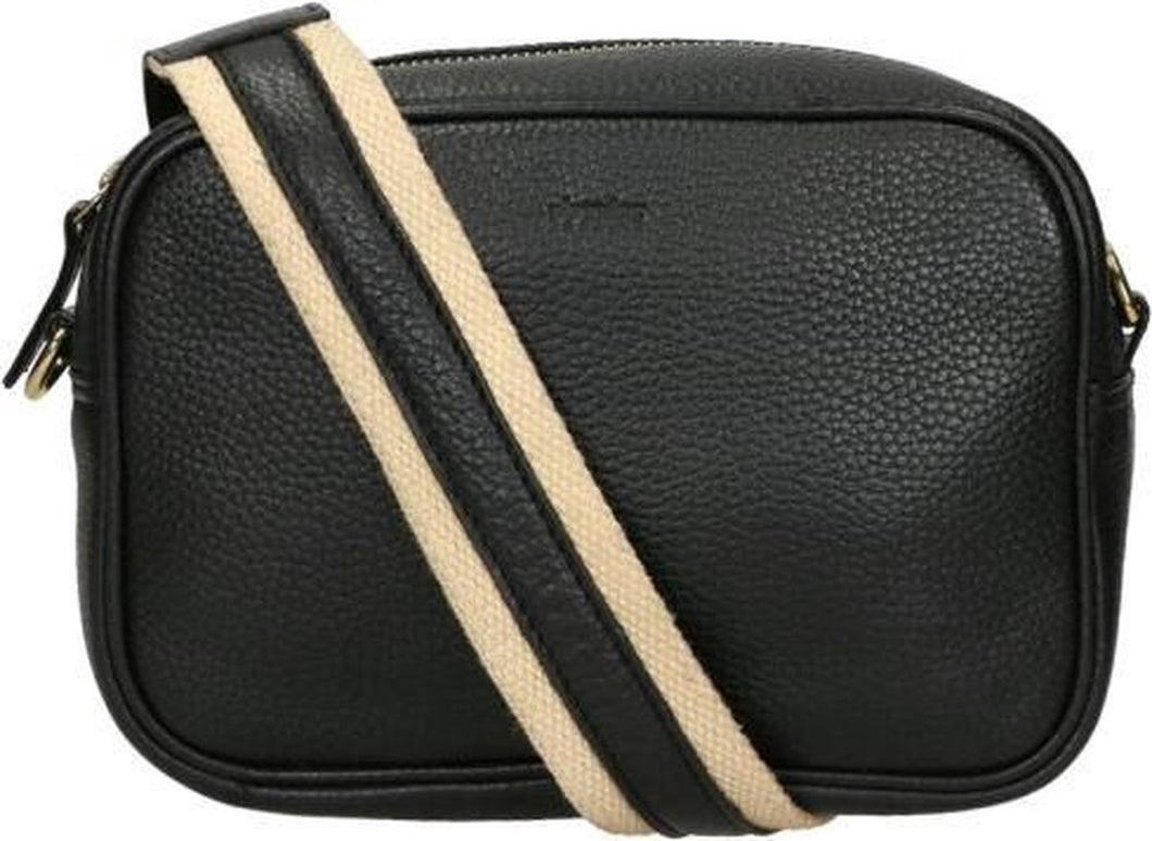 DSTRCT Floater Field Schoudertas Two Straps Black