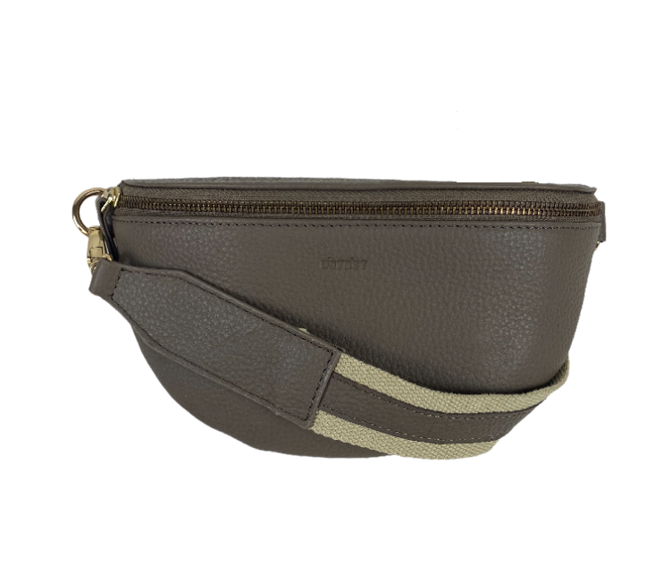DSTRCT Floater Field Schoudertas Clutch Two Straps Taupe