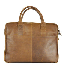 Afbeelding in Gallery-weergave laden, DSTRCT Limited Double Zip 15&#39;&#39; Laptoptas cognac
