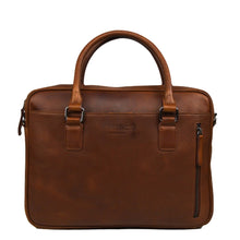 Afbeelding in Gallery-weergave laden, DSTRCT Premium Collection Laptopbag 14&quot; cognac
