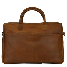 Afbeelding in Gallery-weergave laden, DSTRCT Limited Laptoptas 17&#39;&#39; cognac
