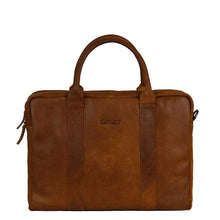 Afbeelding in Gallery-weergave laden, DSTRCT Main Street Workingbag 15.6&#39;&#39; cognac
