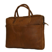 Afbeelding in Gallery-weergave laden, DSTRCT Limited Laptoptas 17&#39;&#39; cognac
