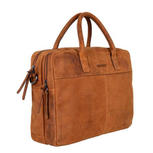 Afbeelding in Gallery-weergave laden, DSTRCT Wall Street Laptoptas 15,6 inch cognac
